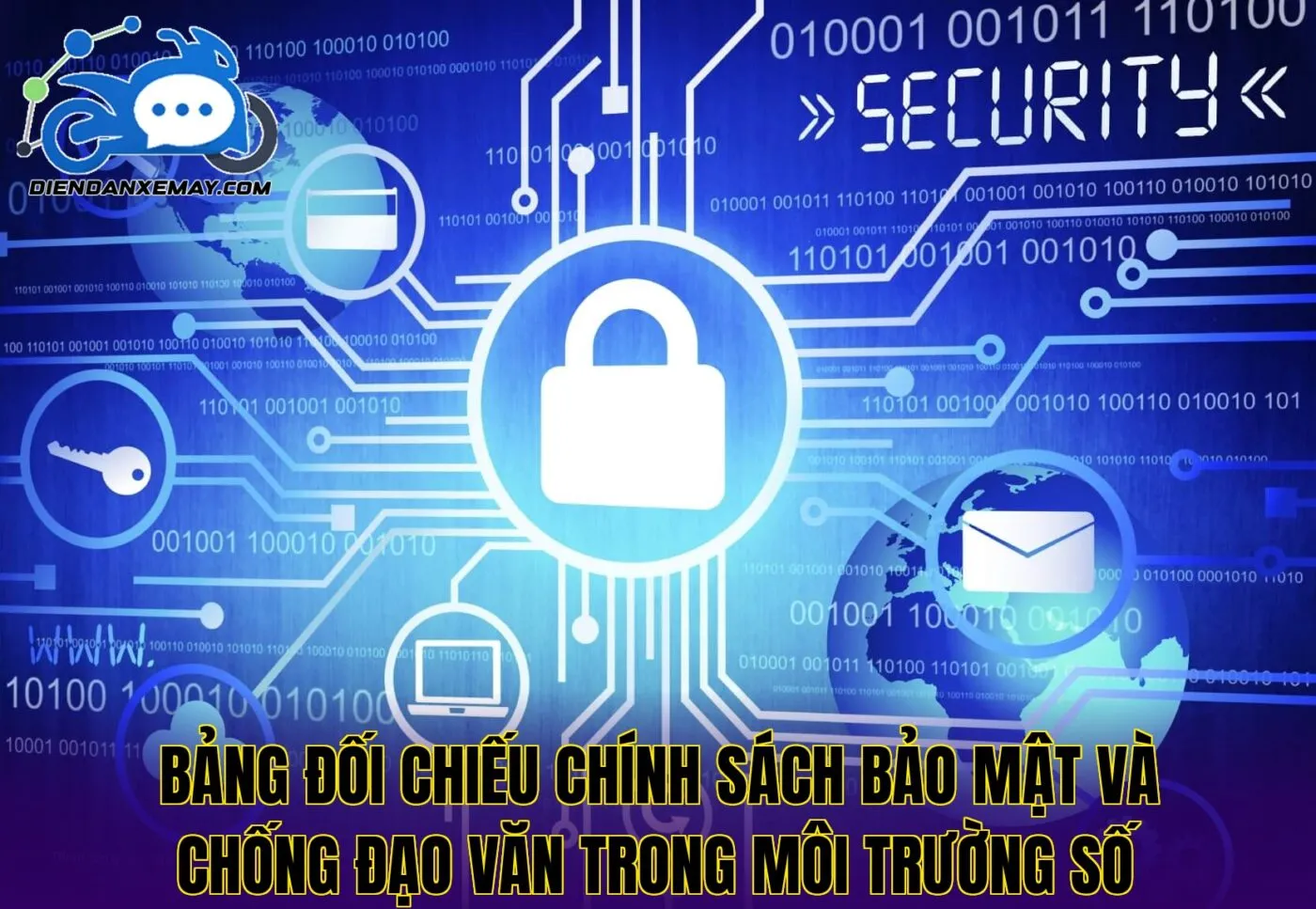 Bảng đối chiếu chính sách bảo mật và chống đạo văn trong môi trường số