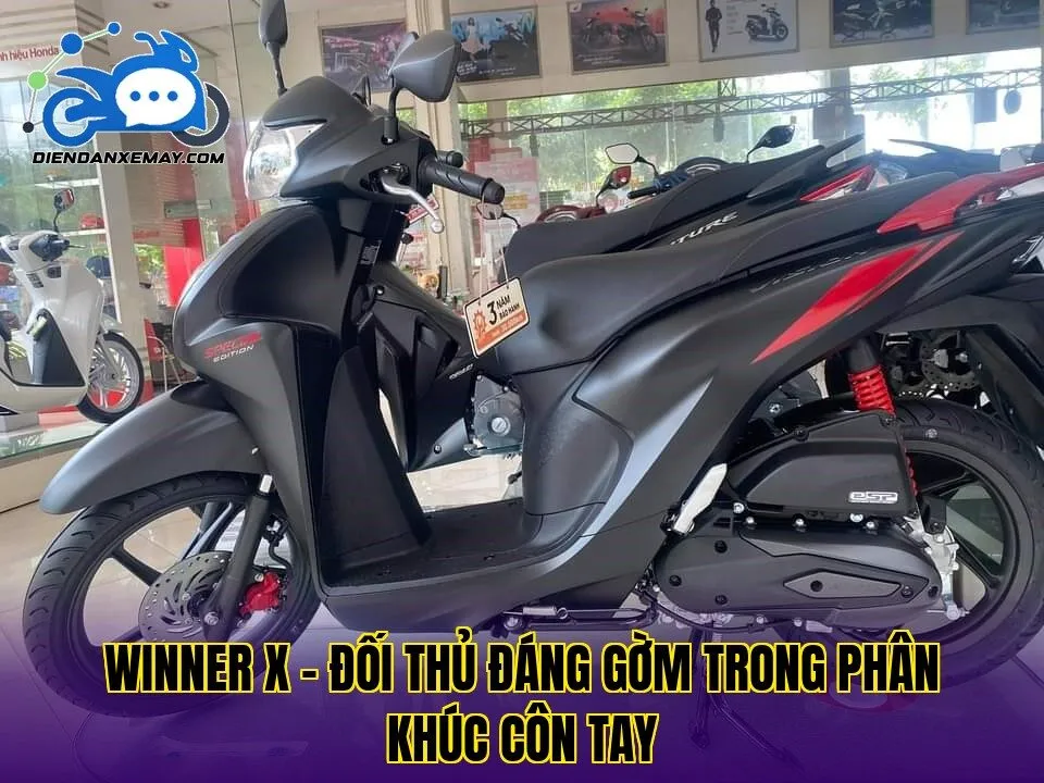 Winner X – Đối Thủ Đáng Gờm Trong Phân Khúc Côn Tay