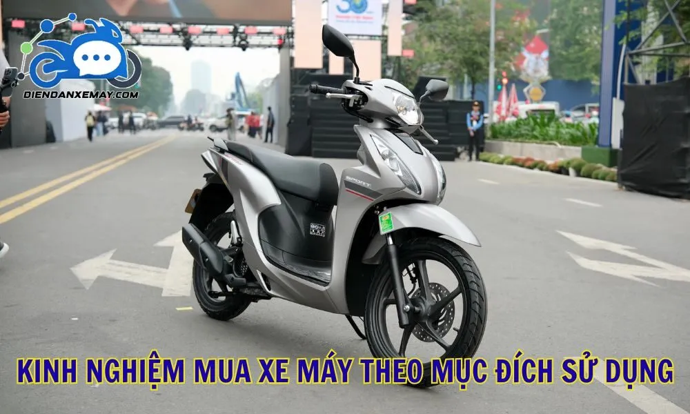 Kinh nghiệm mua xe máy theo mục đích sử dụng