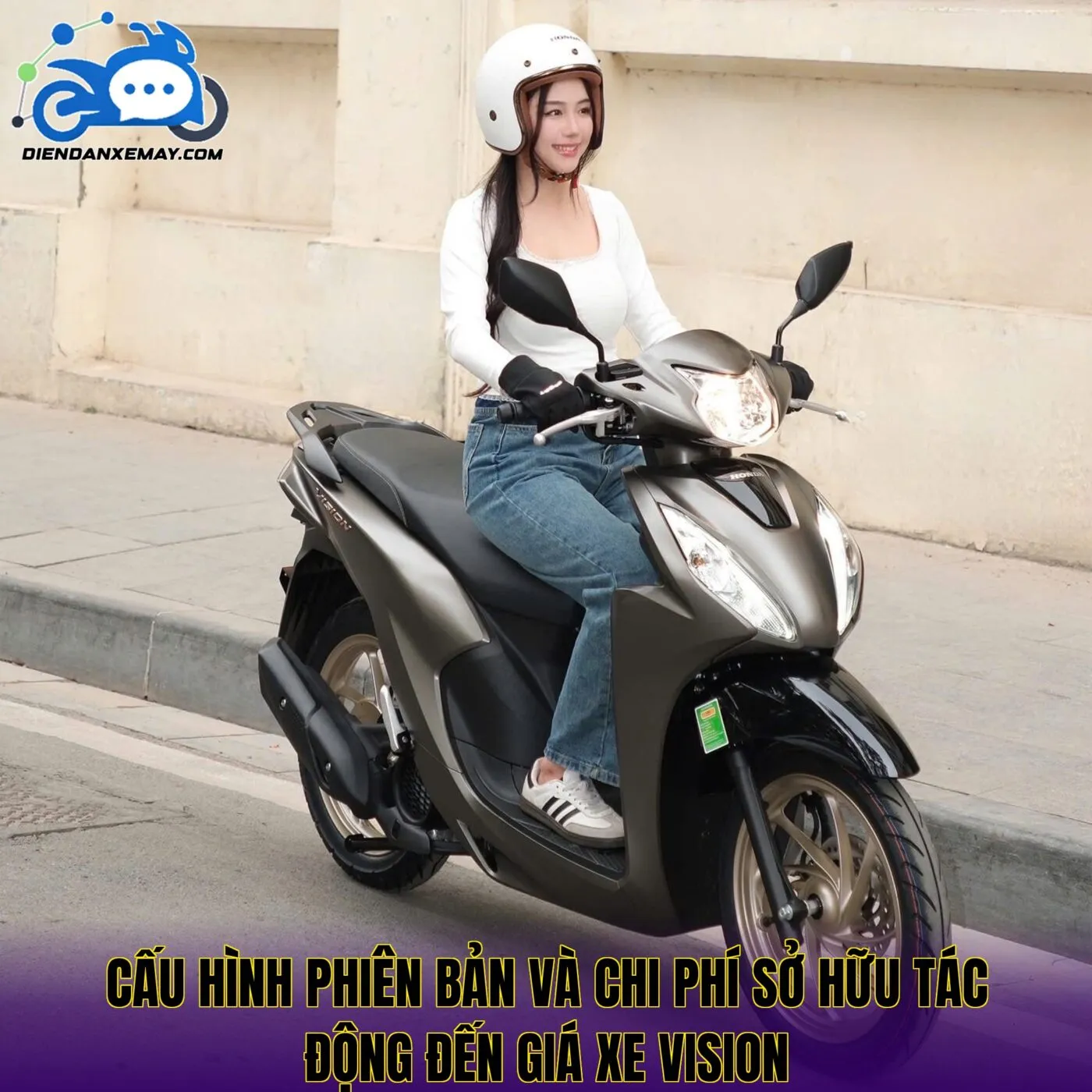 Cấu hình phiên bản và chi phí sở hữu tác động đến giá xe Vision